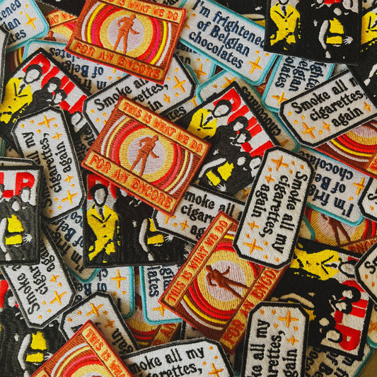 Guess Who I Just Made Patches For...Pulp!!