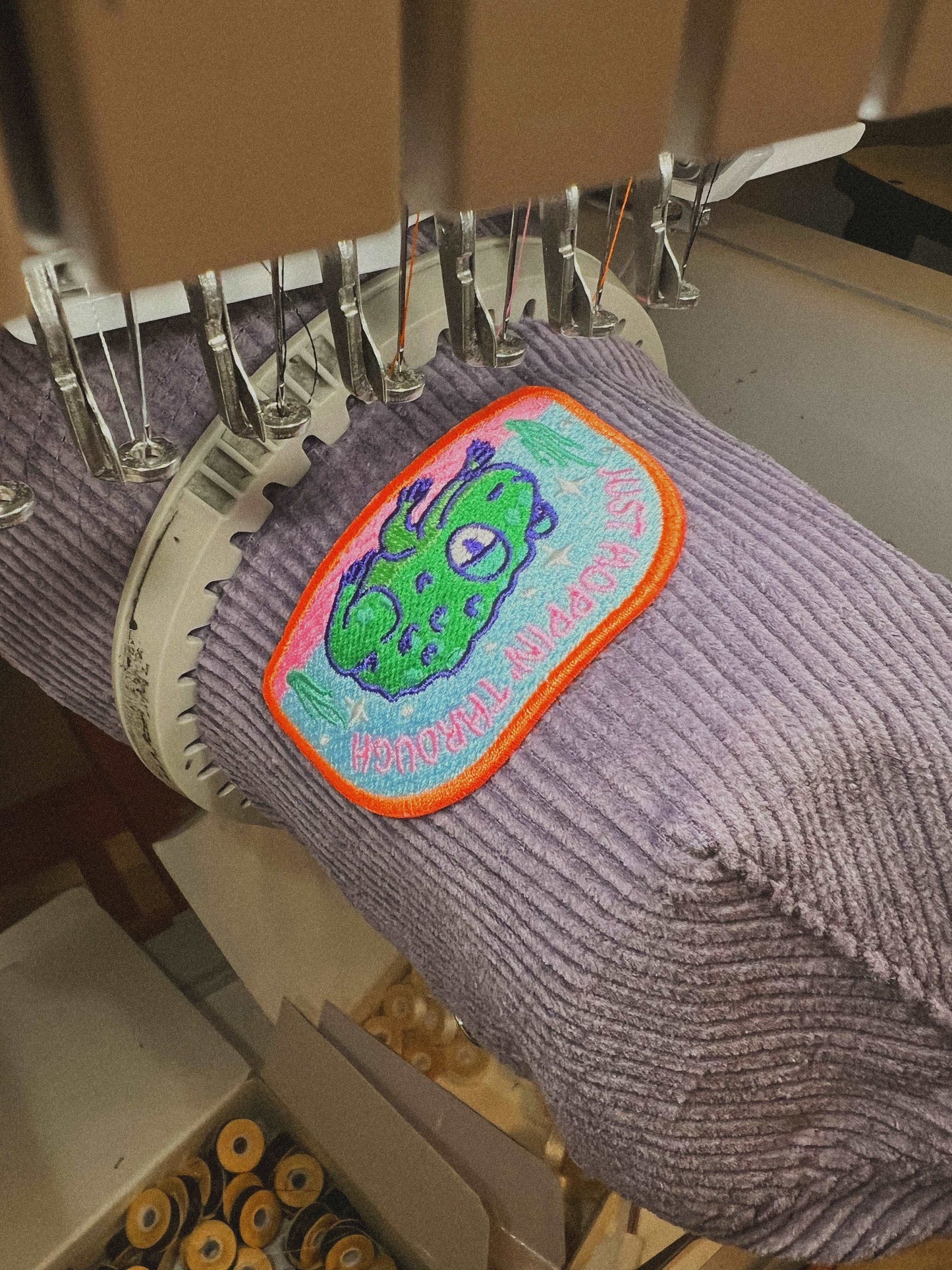 Just Hoppin' Through Corduroy Hat