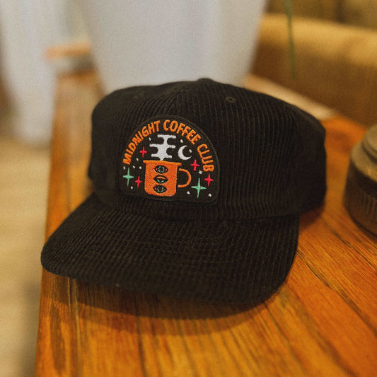 Midnight Coffee Club Corduroy Hat