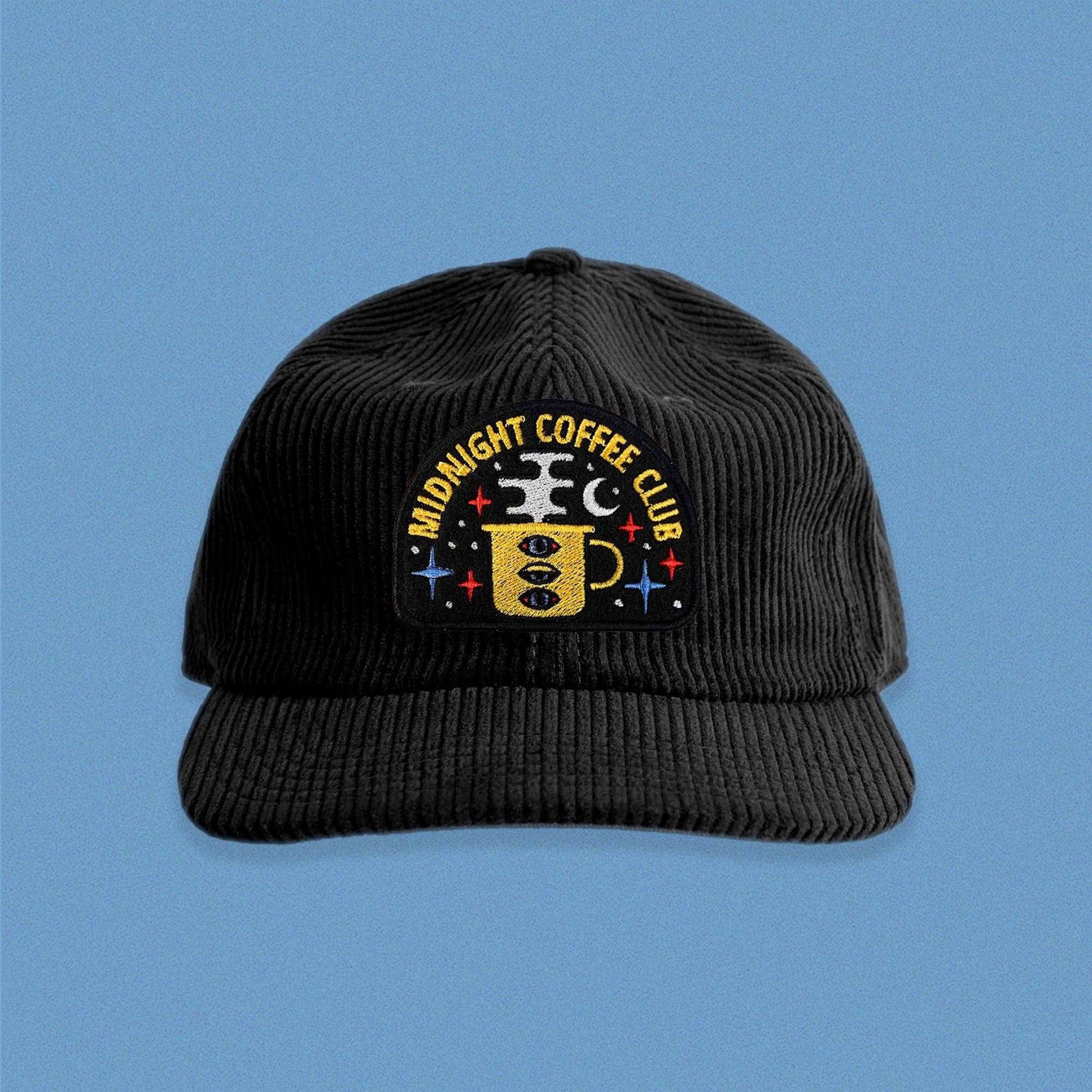 Midnight Coffee Club Corduroy Hat
