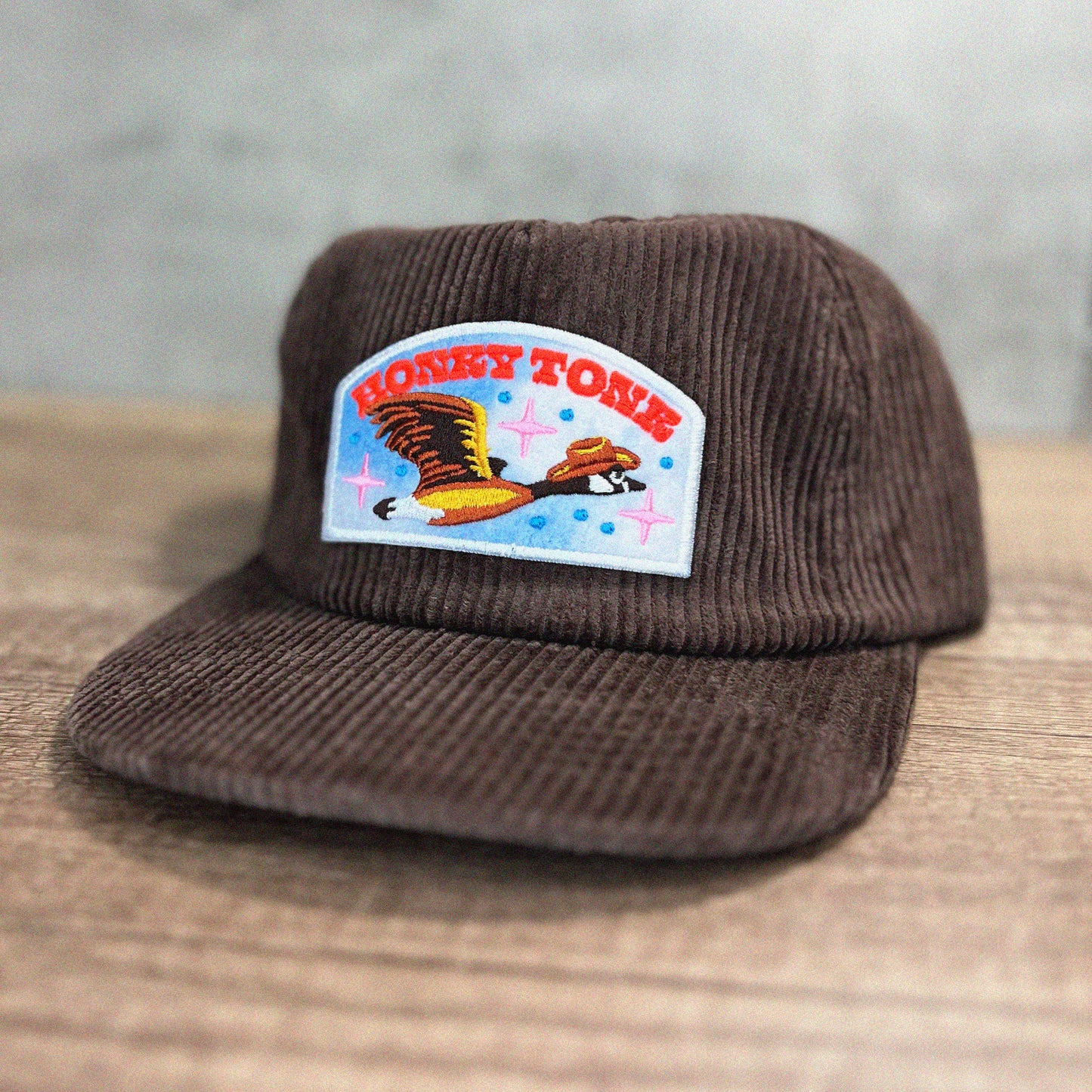 Honky Tonk Patch Corduroy Hat