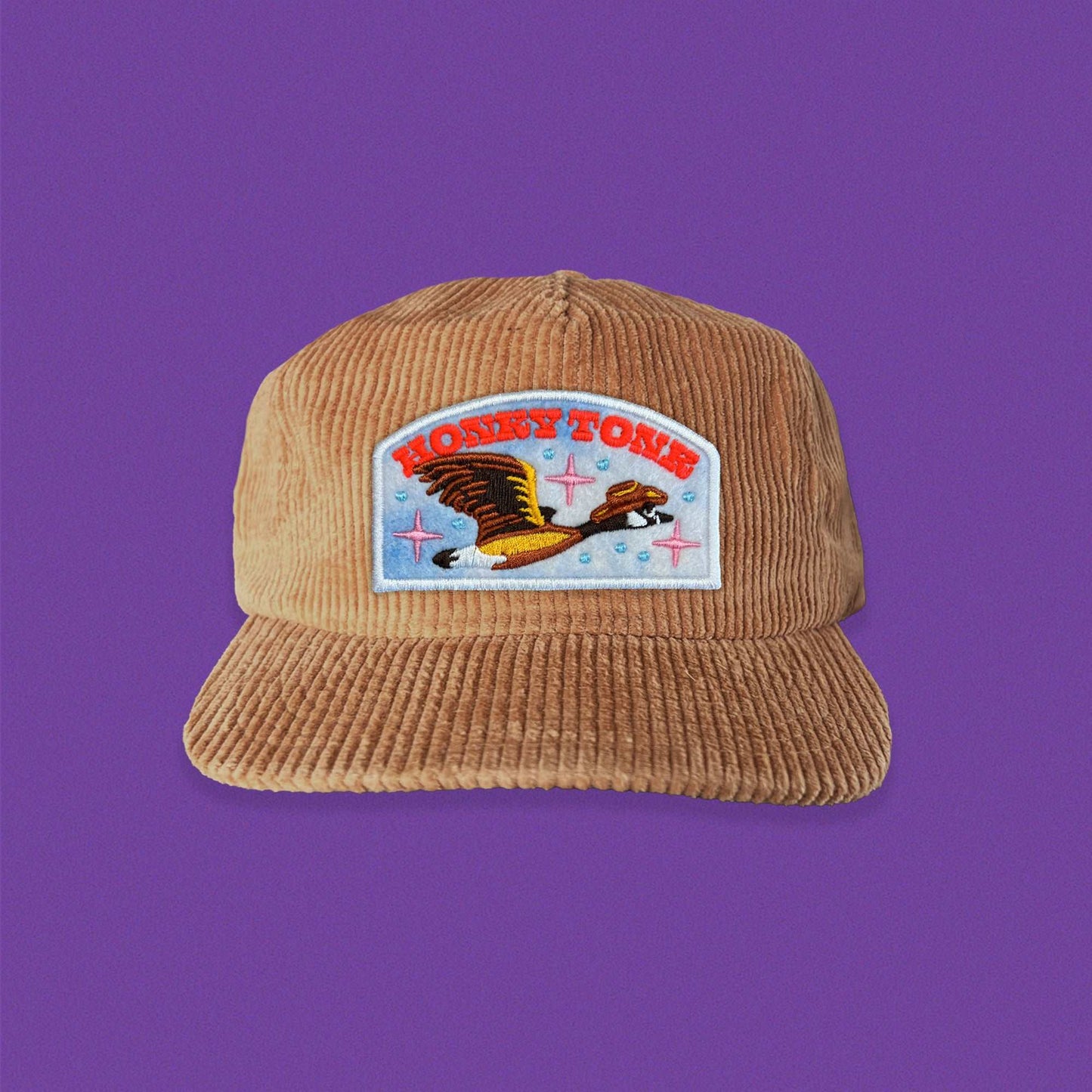 Honky Tonk Patch Corduroy Hat