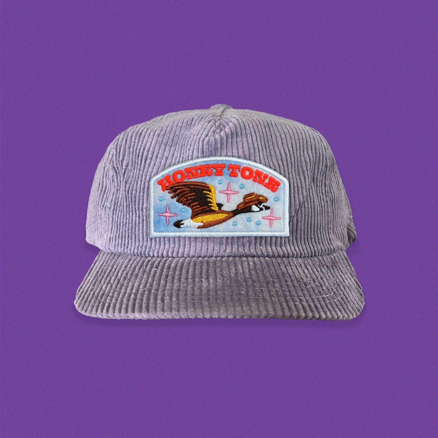 Honky Tonk Patch Corduroy Hat