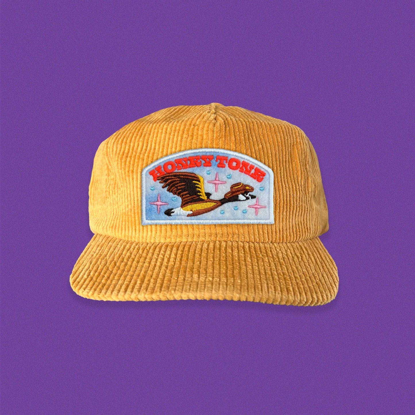 Honky Tonk Patch Corduroy Hat