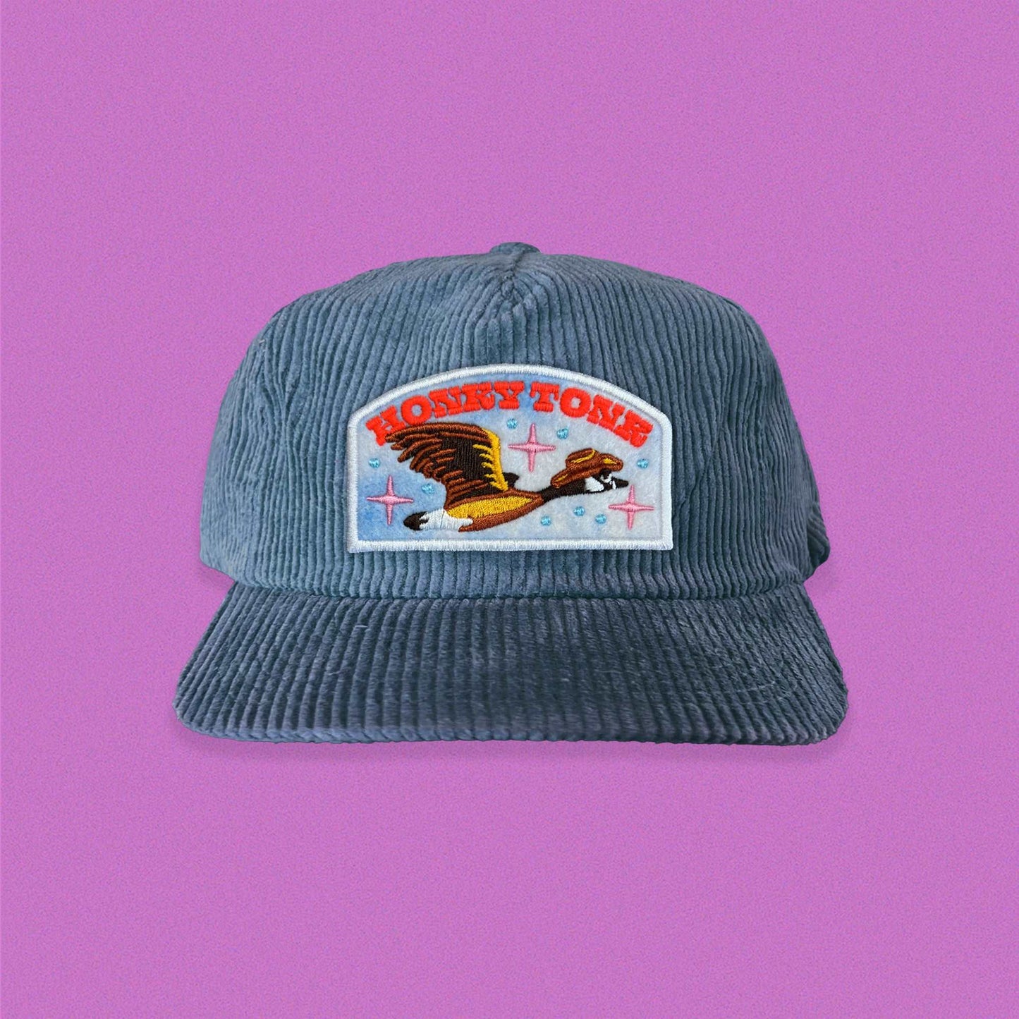 Honky Tonk Patch Corduroy Hat