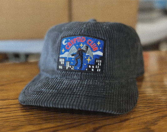 Mothman Cryptid Club Corduroy Hat
