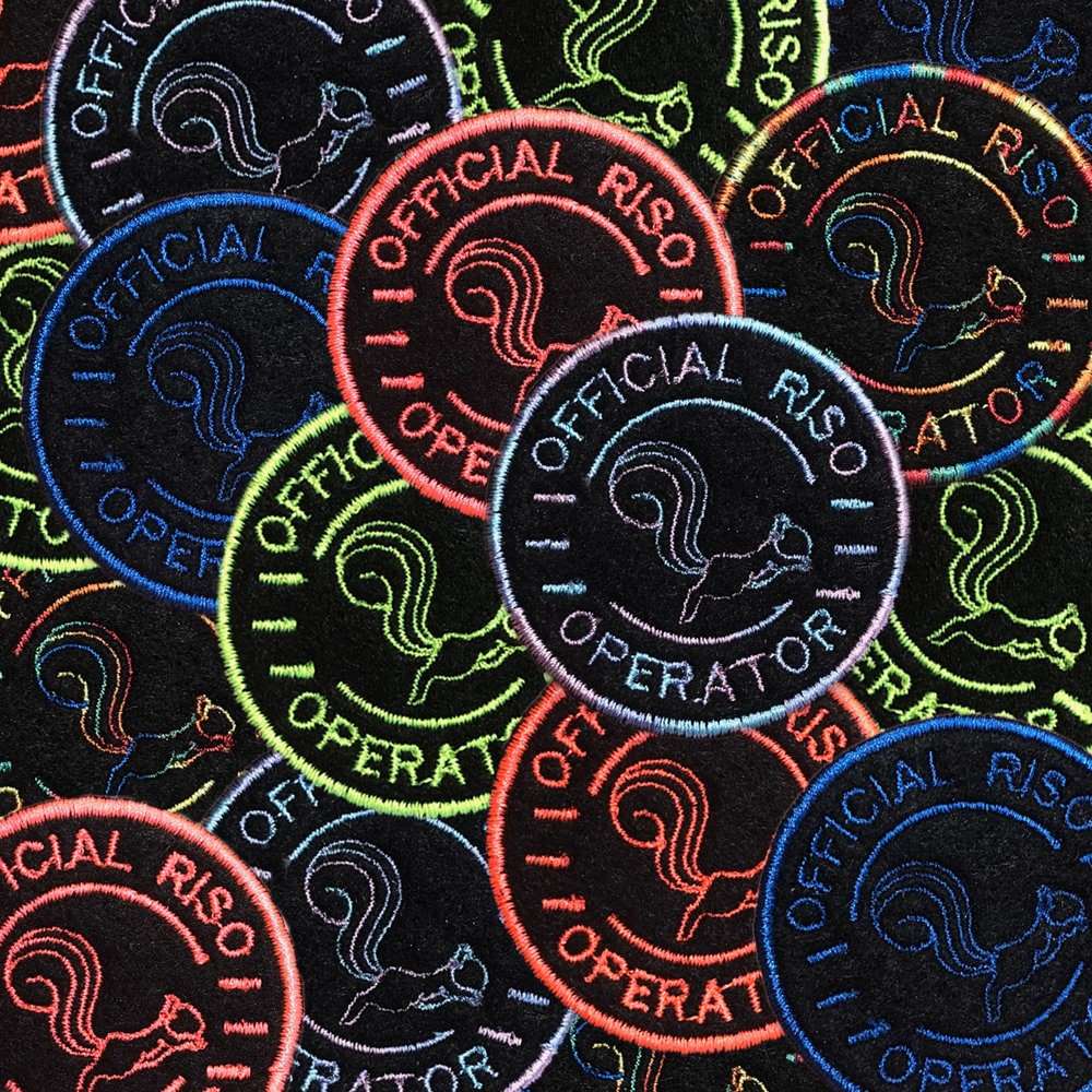 Official Risograph Operator Mini Patch