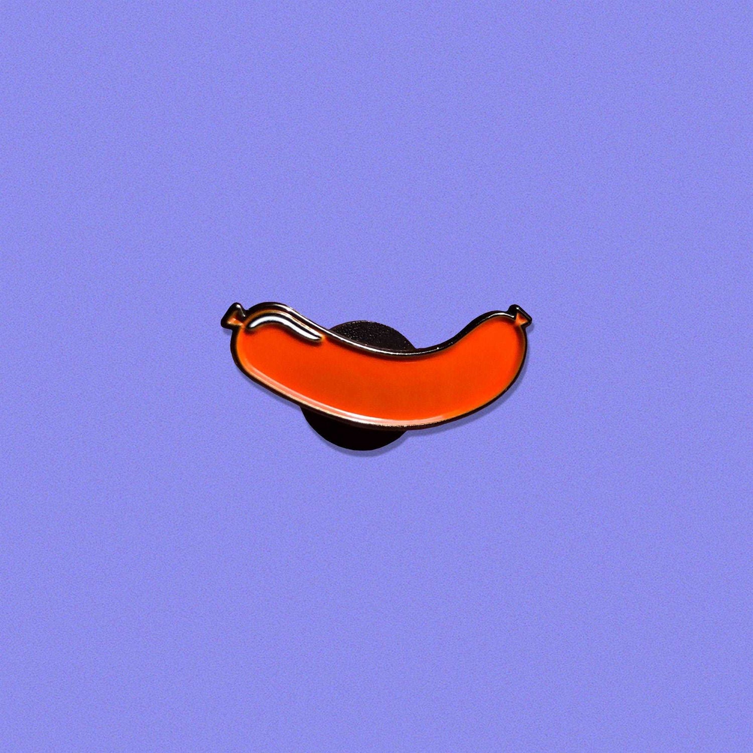 Hotdog Enamel Pin