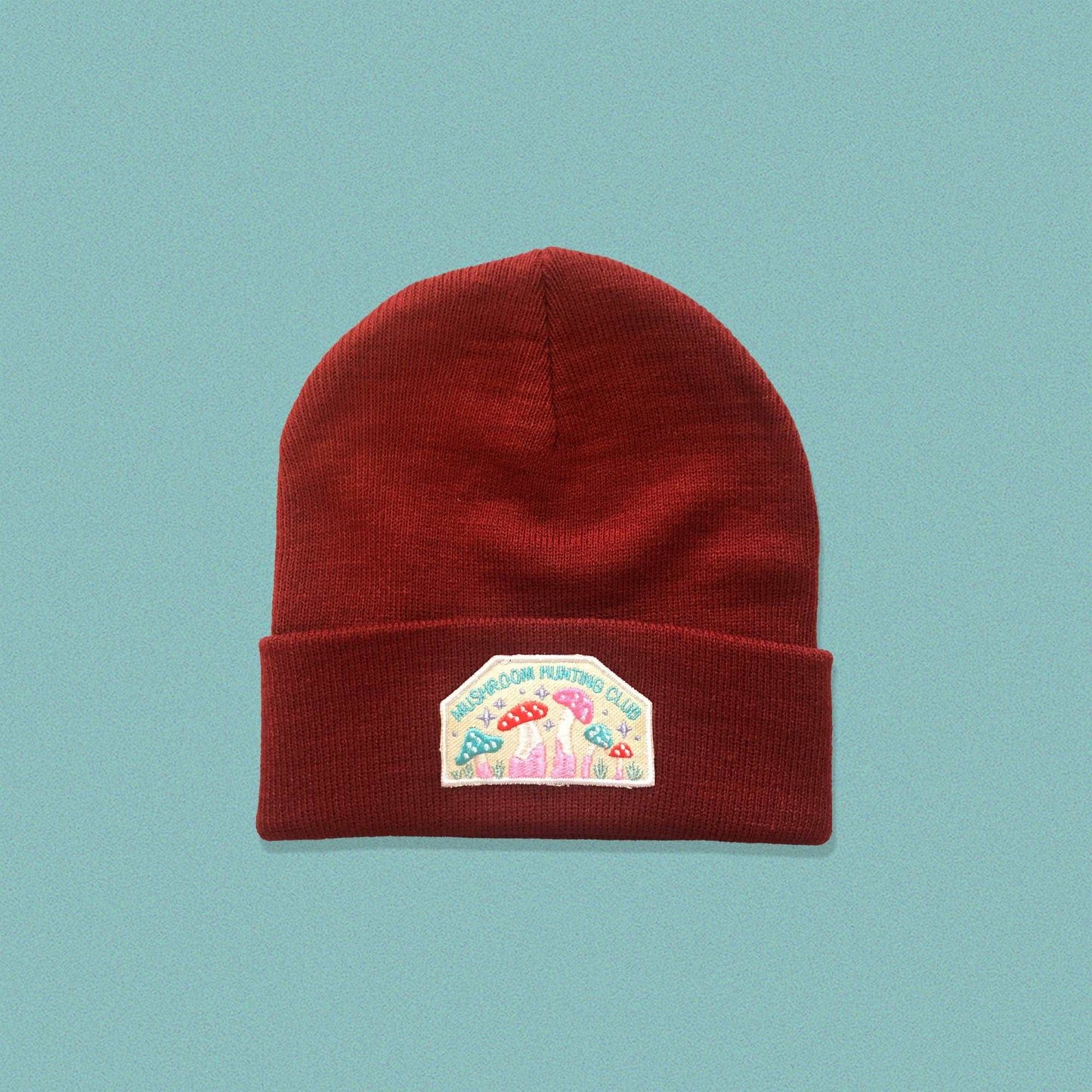 Mushroom Hunting Club Cuffed Beanie