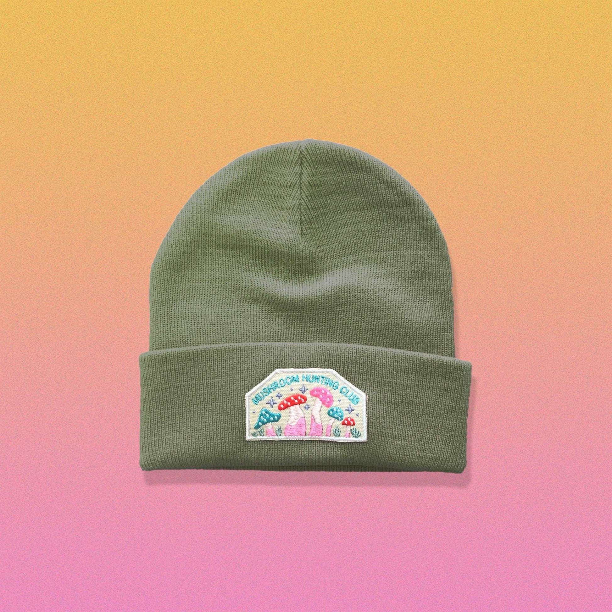 Mushroom Hunting Club Cuffed Beanie