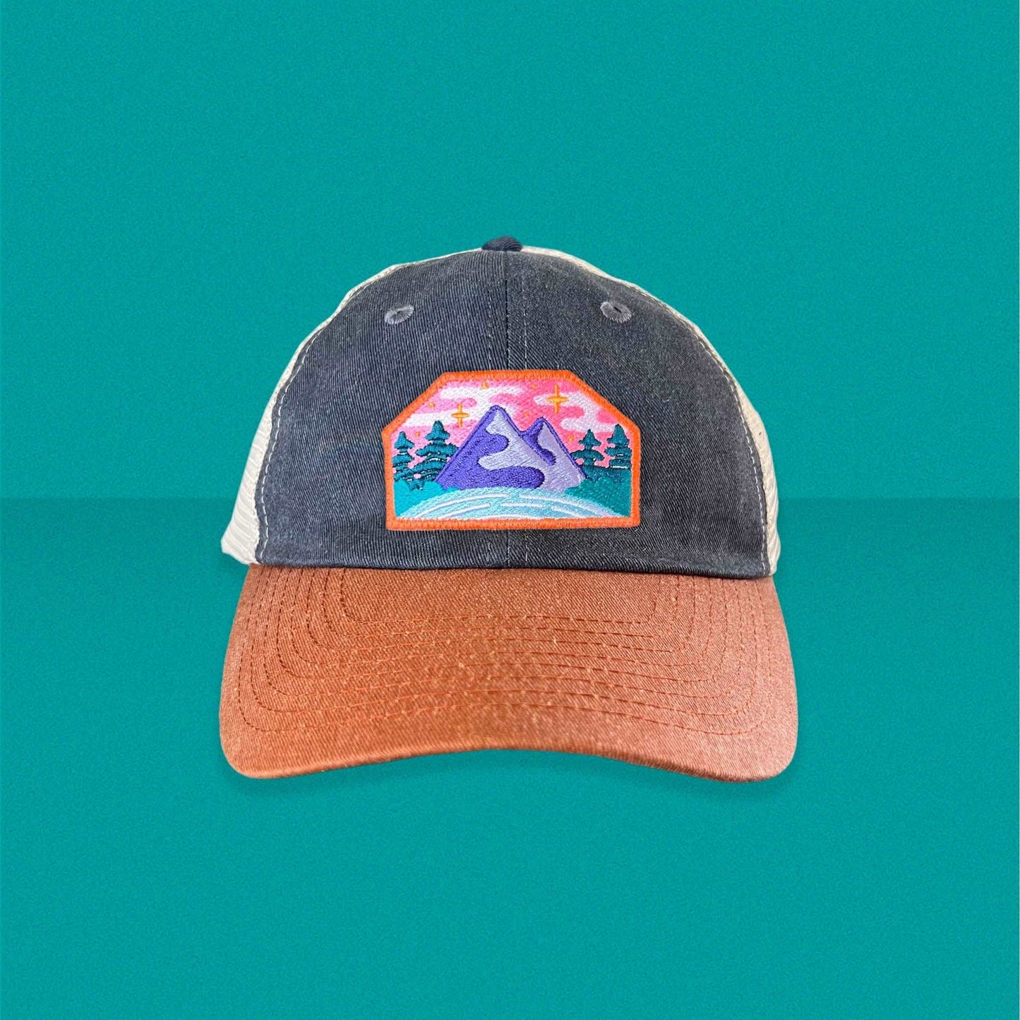 Mystical Mountain Mesh Dad Hat