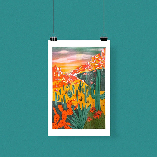 Marmalade Dreams Risograph Print