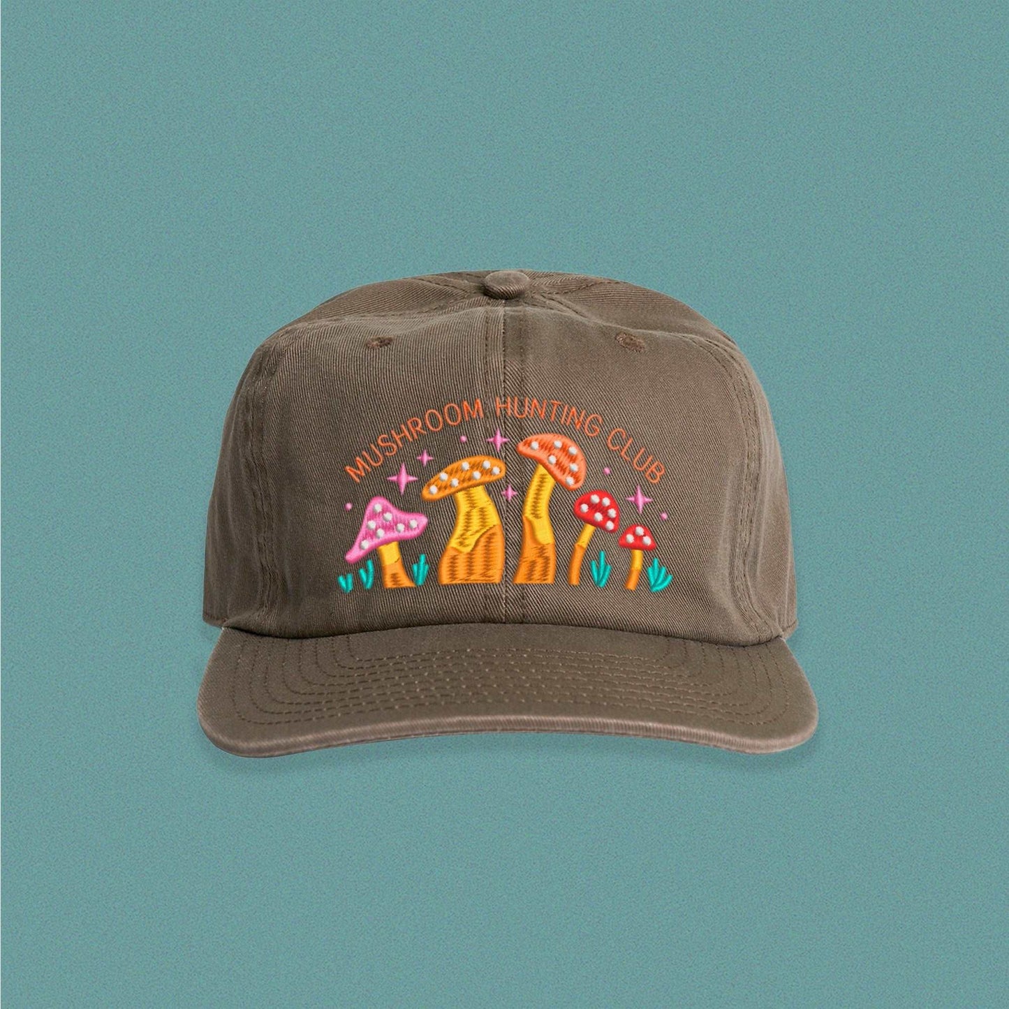 Mushroom Hunting Club Floppy Cap
