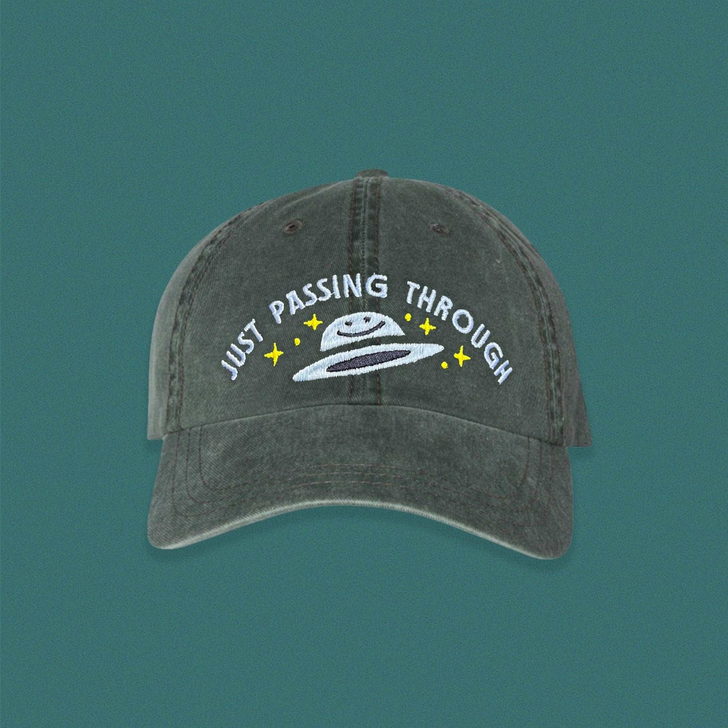 Just Passing Through Dad Hat
