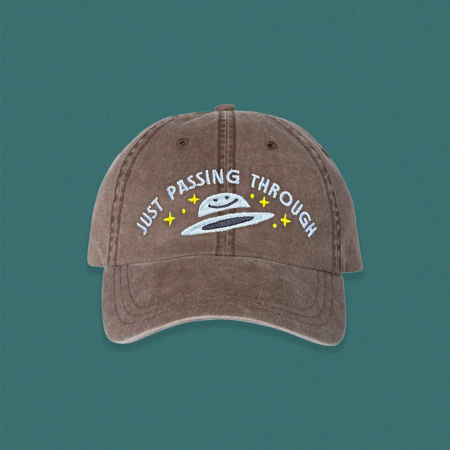 Just Passing Through Dad Hat
