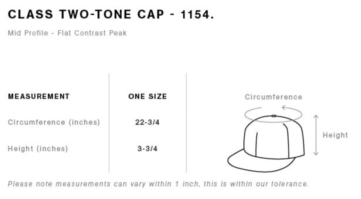 Ghost Two-Tone Floppy Cap