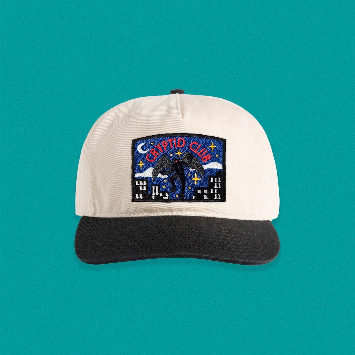 Mothman Cryptid Club 5-Panel Floppy Cap