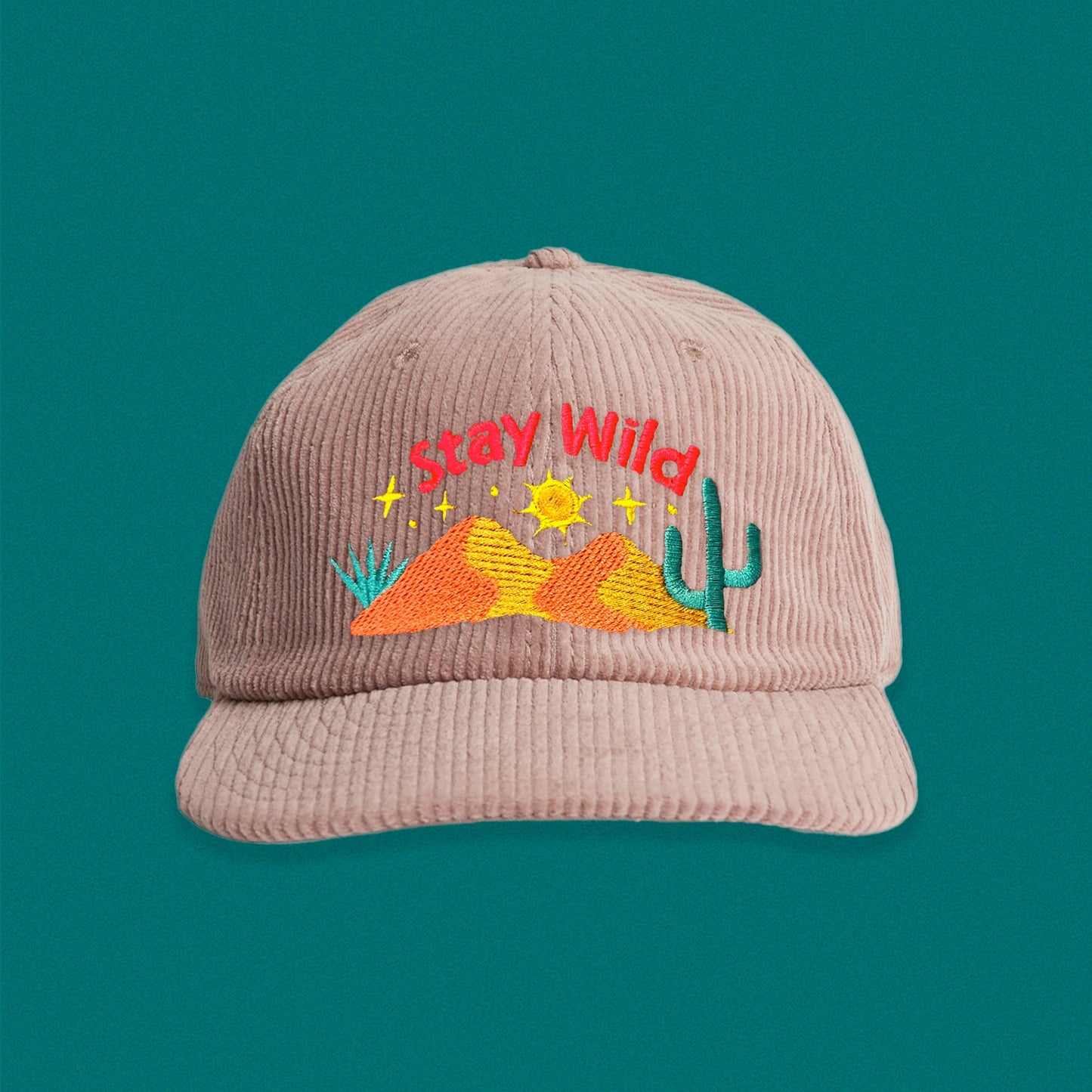 Stay Wild Corduroy Hat