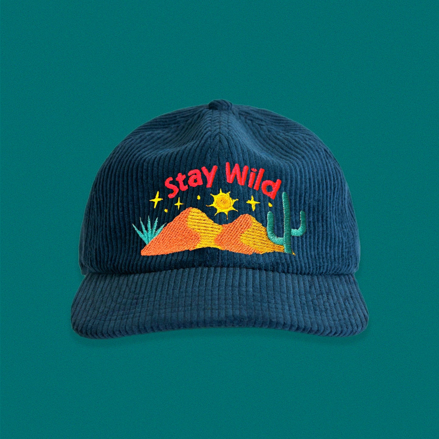 Stay Wild Corduroy Hat