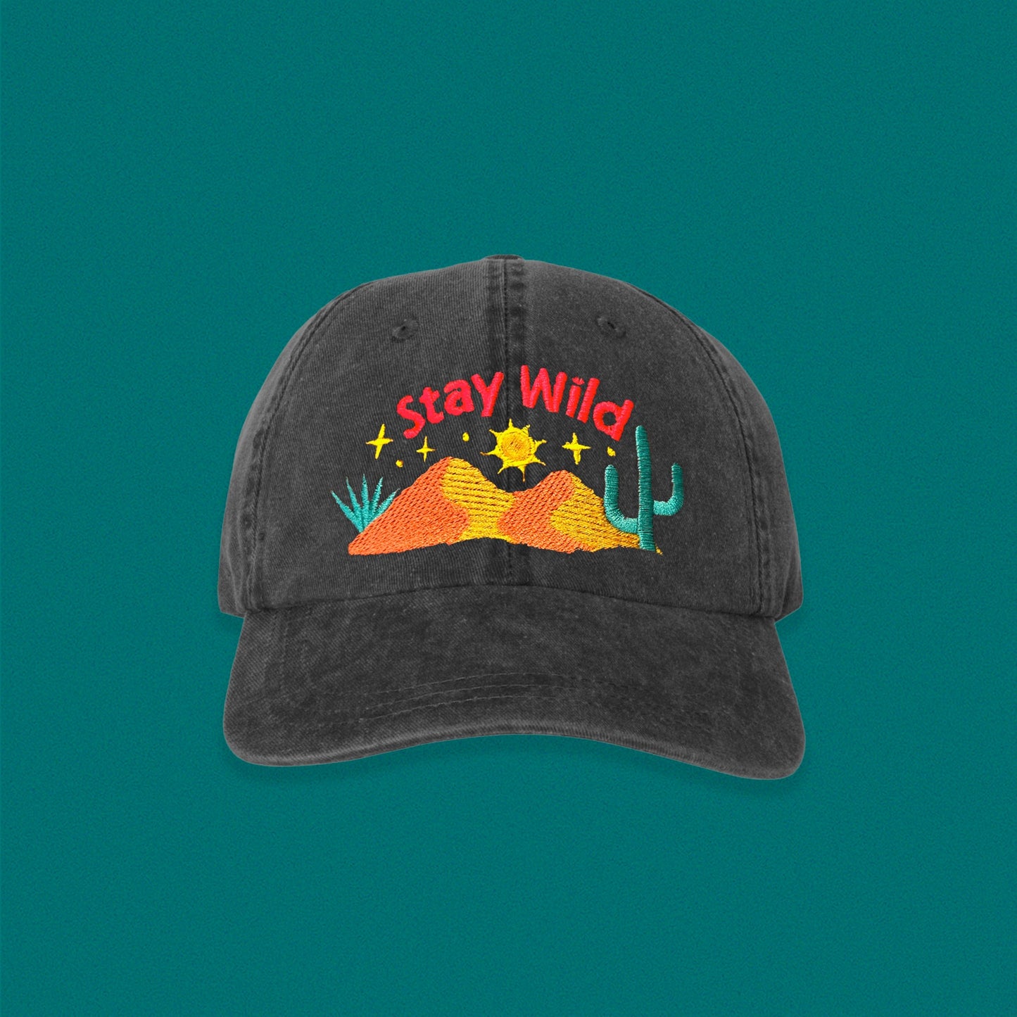 Stay Wild 90s Dad Hat