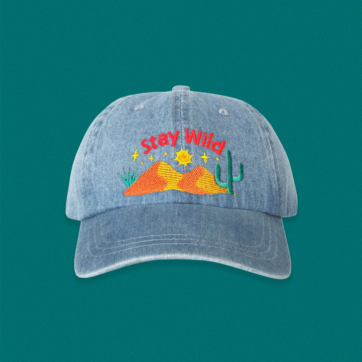 Stay Wild 90s Dad Hat