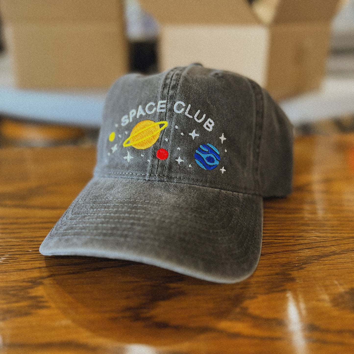 Space Club Dad Hat