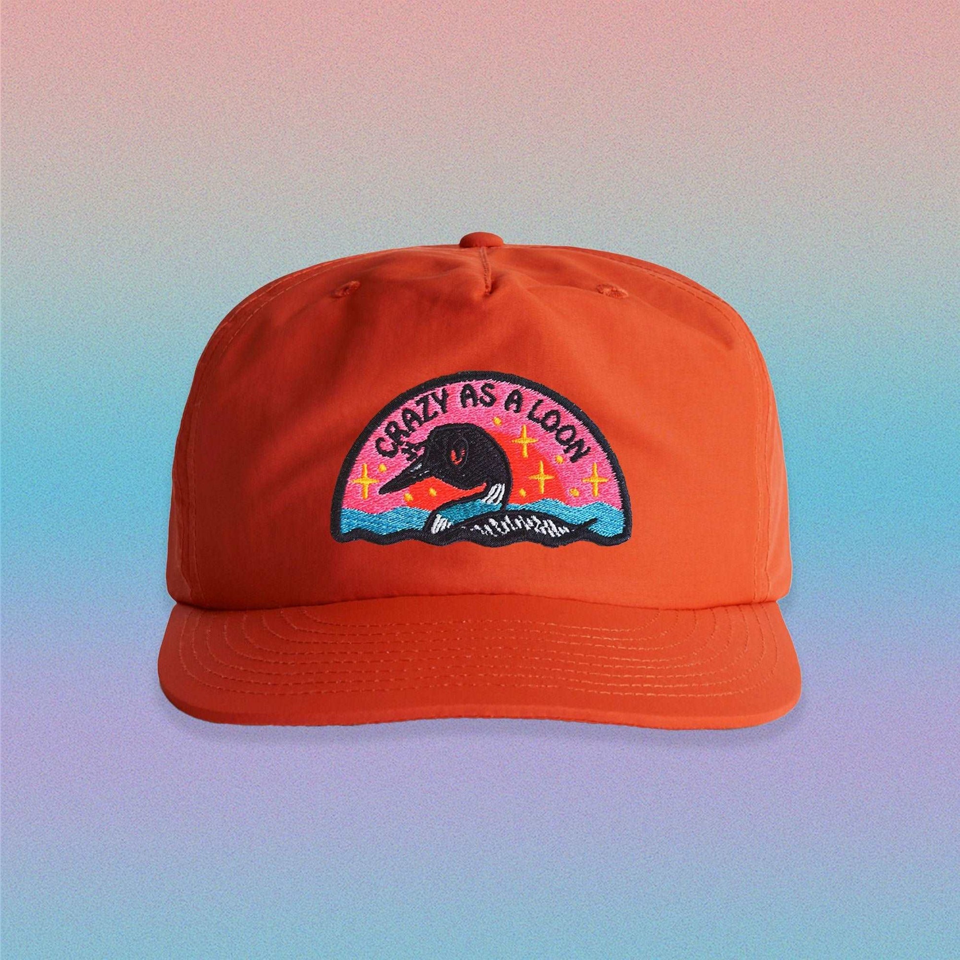 Crazy as a Loon Surf Hat