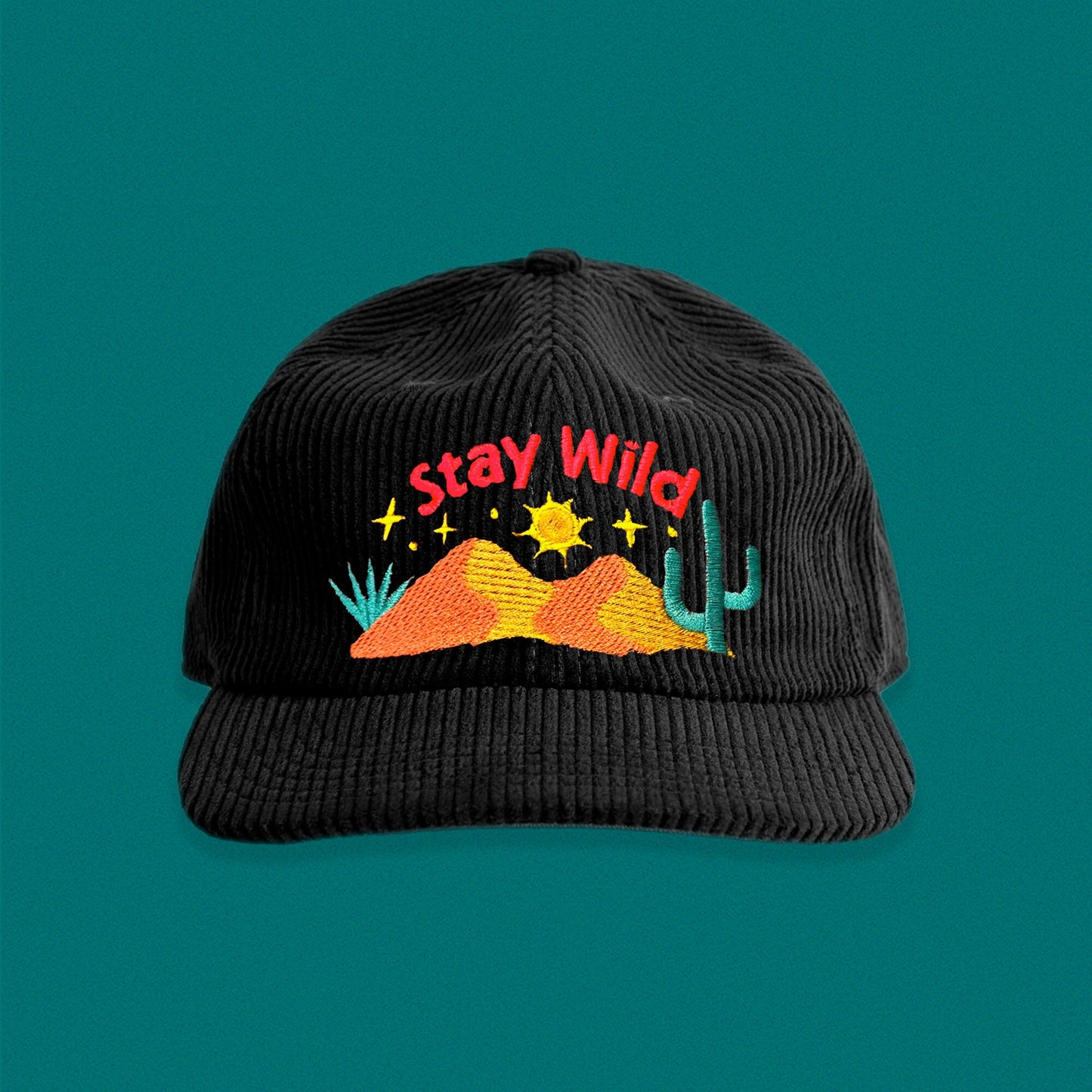 Stay Wild Corduroy Hat