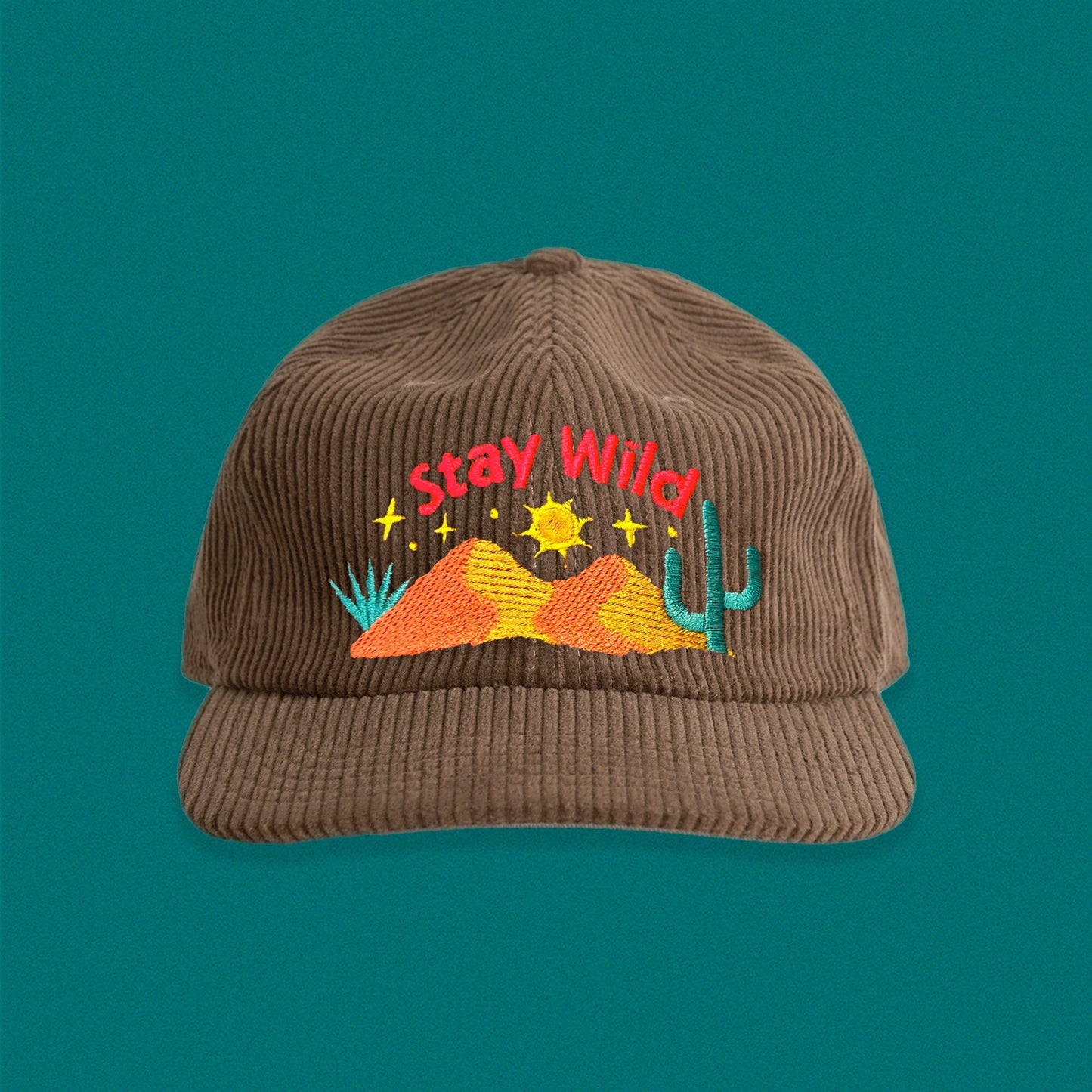Stay Wild Corduroy Hat