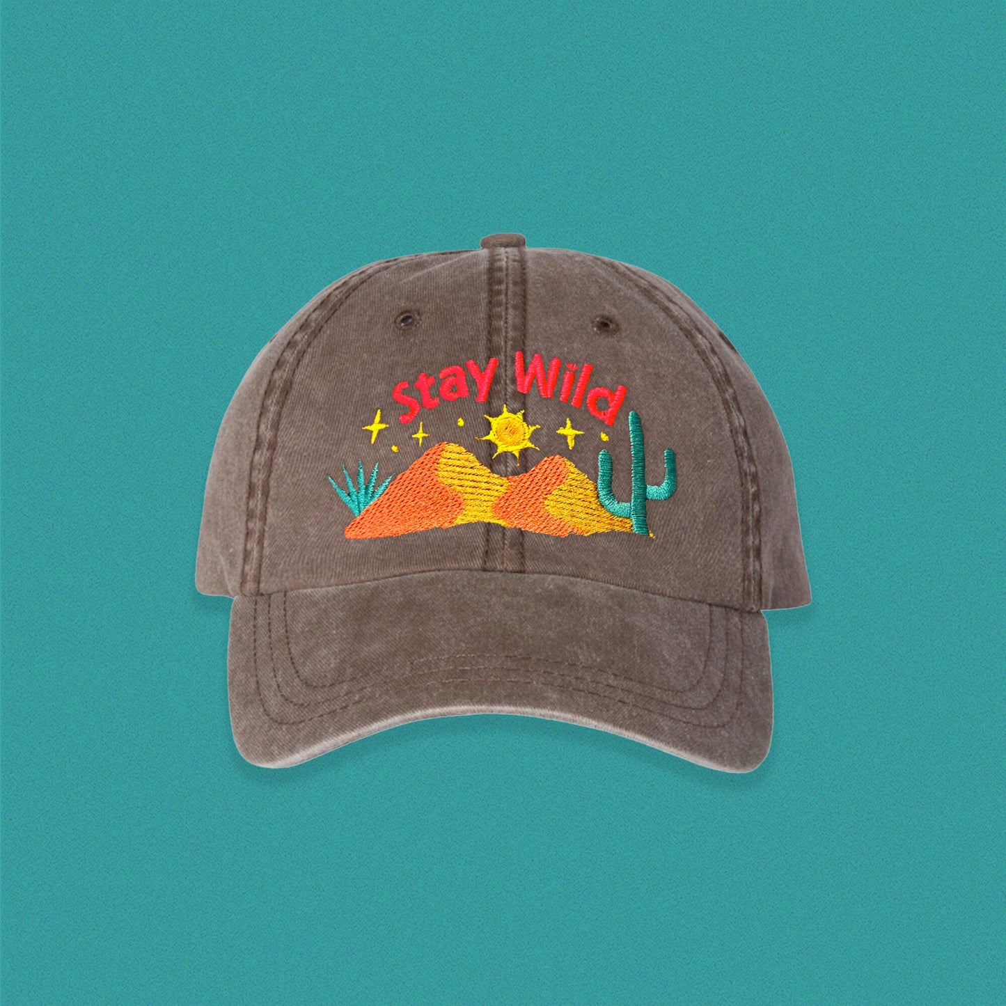 Stay Wild 90s Dad Hat