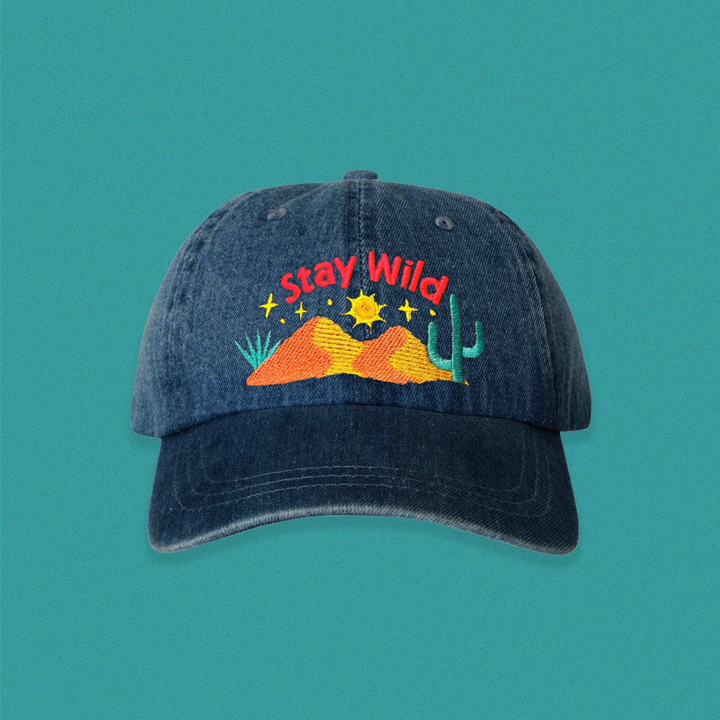 Stay Wild 90s Dad Hat