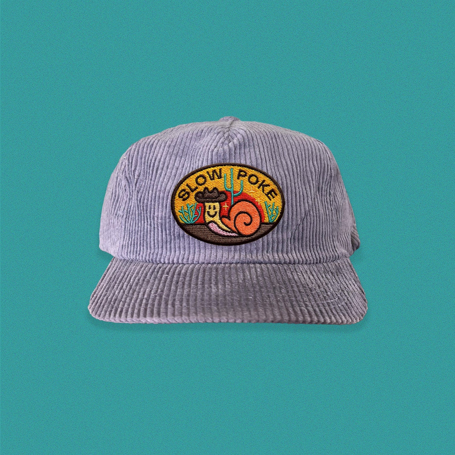 Slow Poke 5-Panel Corduroy Hat