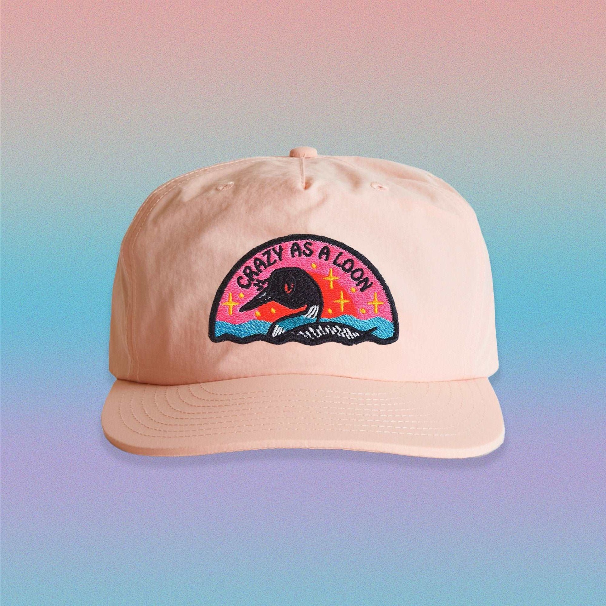 Crazy as a Loon Surf Hat