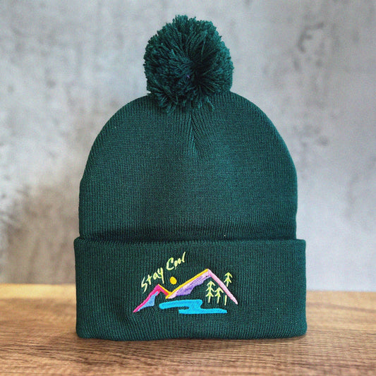 Stay Cool Pom Pom Beanie