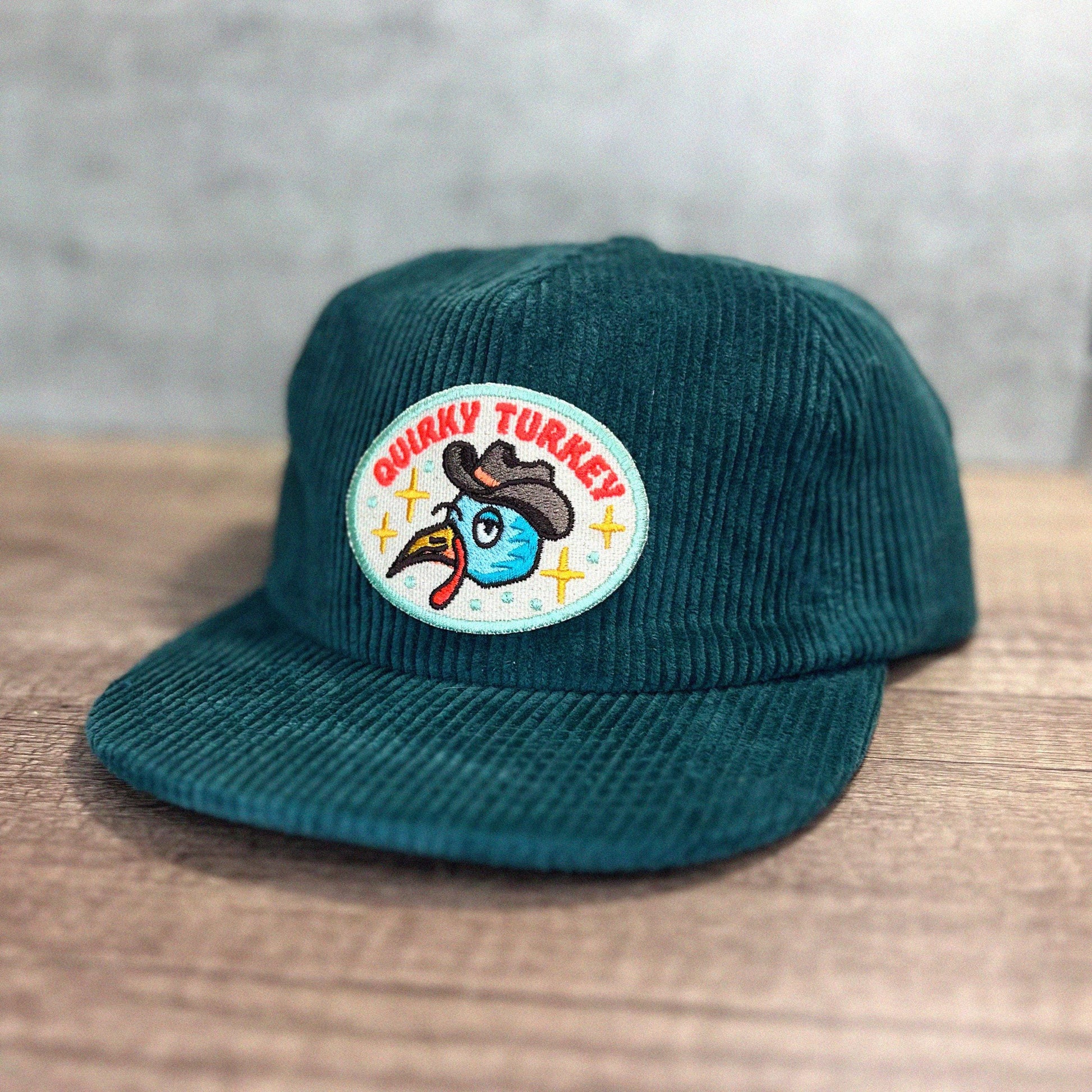 Quirky Turkey 5-Panel Corduroy Hat