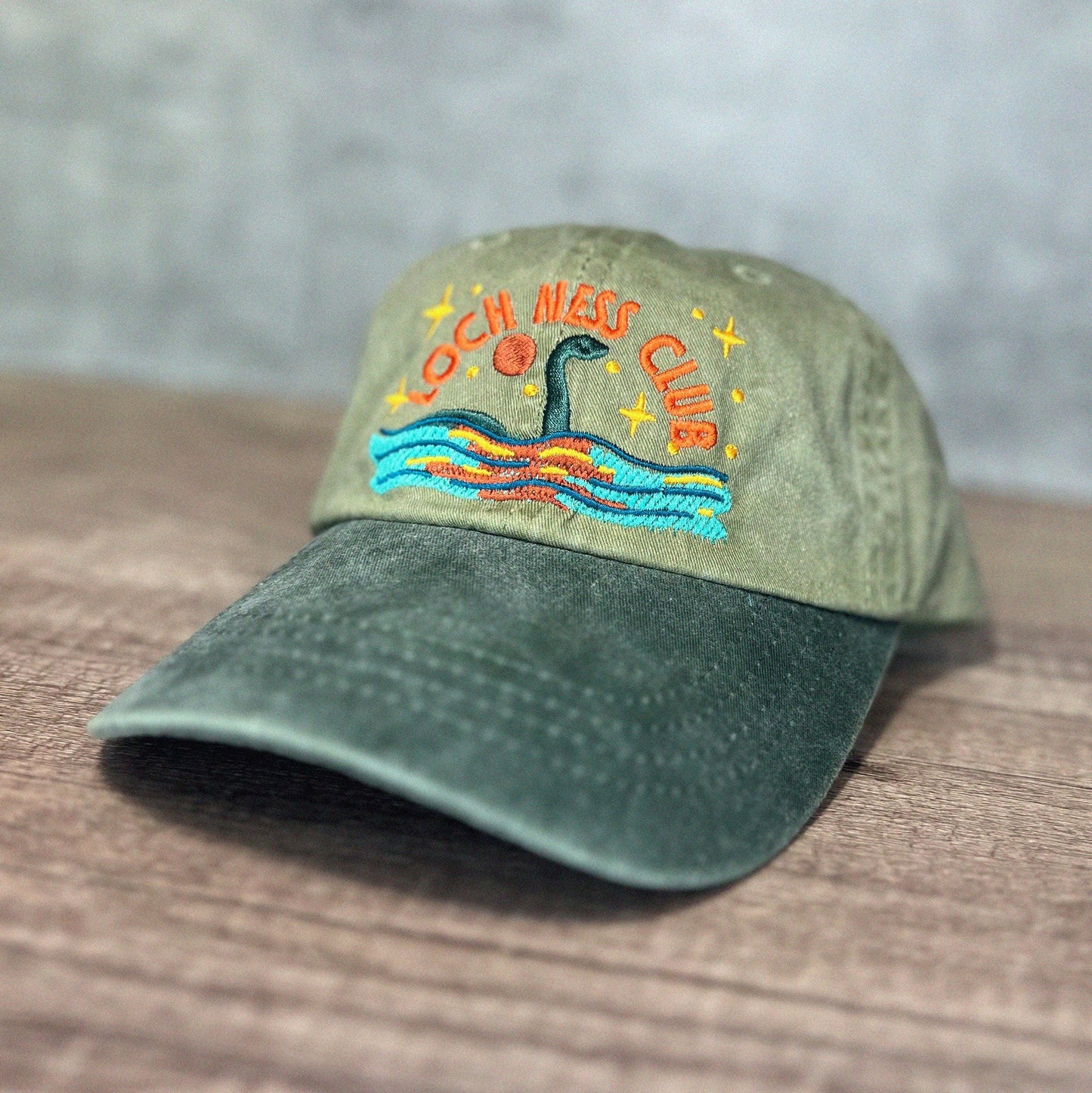 Loch Ness Monster Club Dad Hat