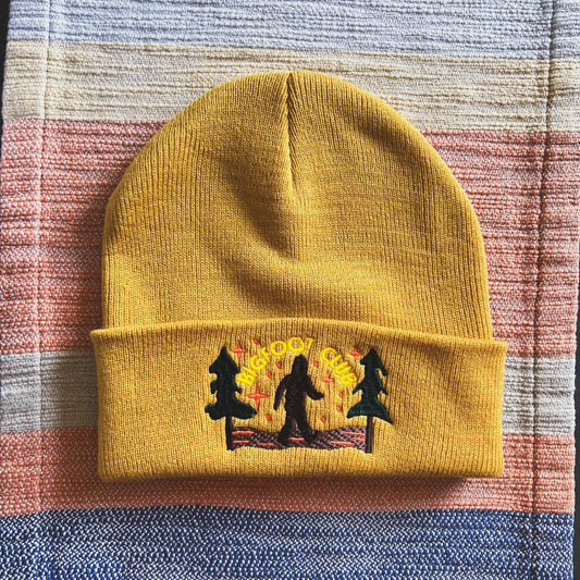 Bigfoot Cryptid Club Cuffed Beanie
