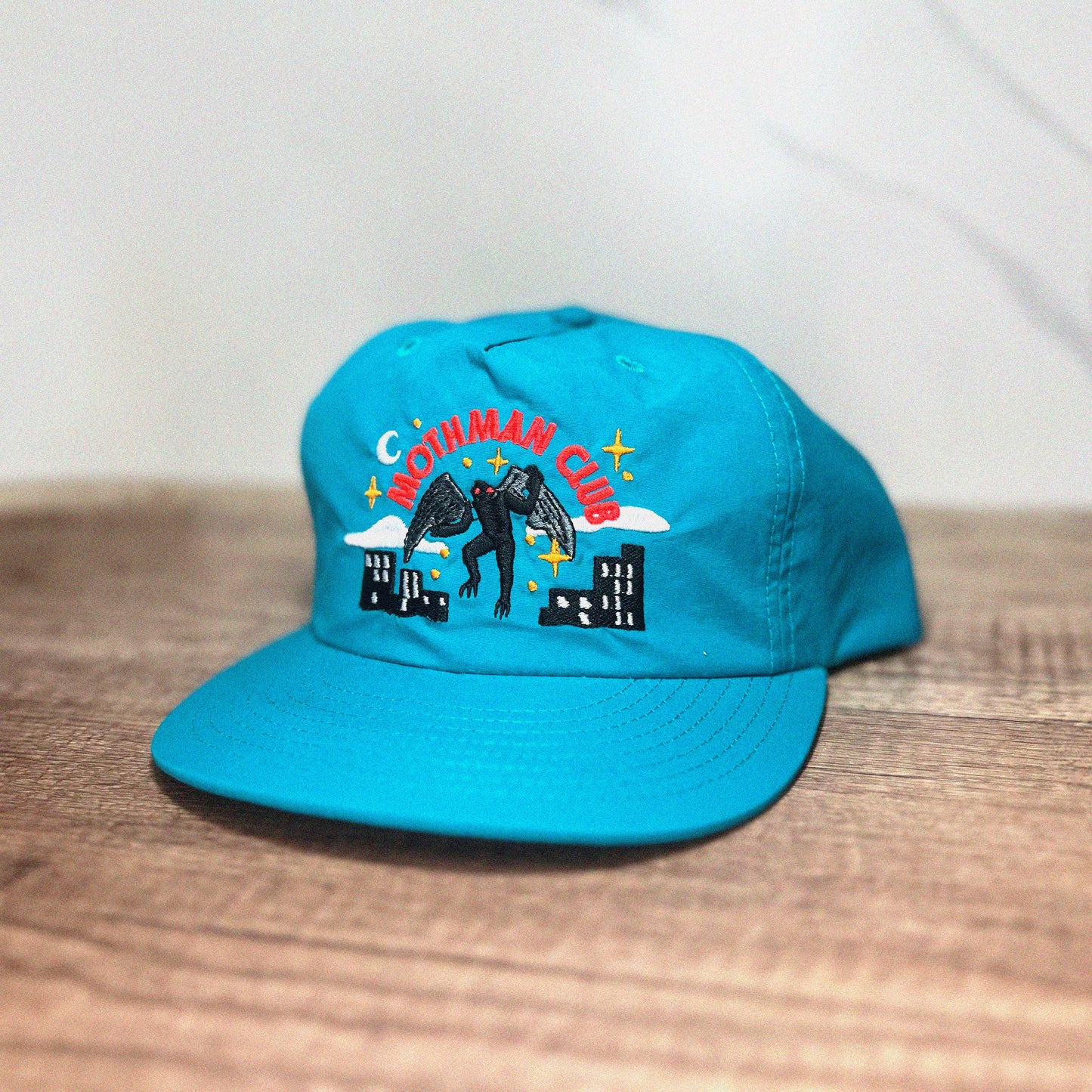 Mothman Cryptid Club Surf Hat