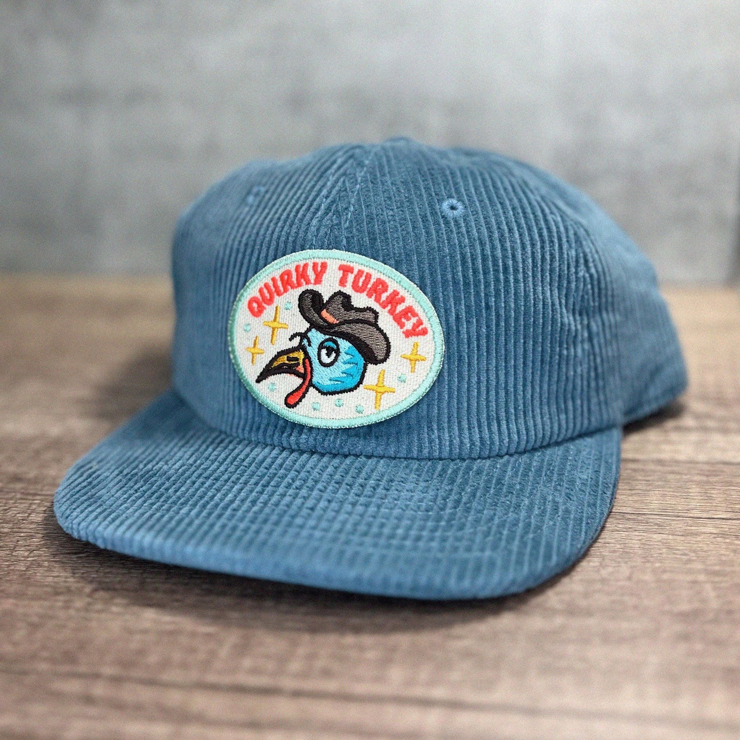 Quirky Turkey Corduroy Hat