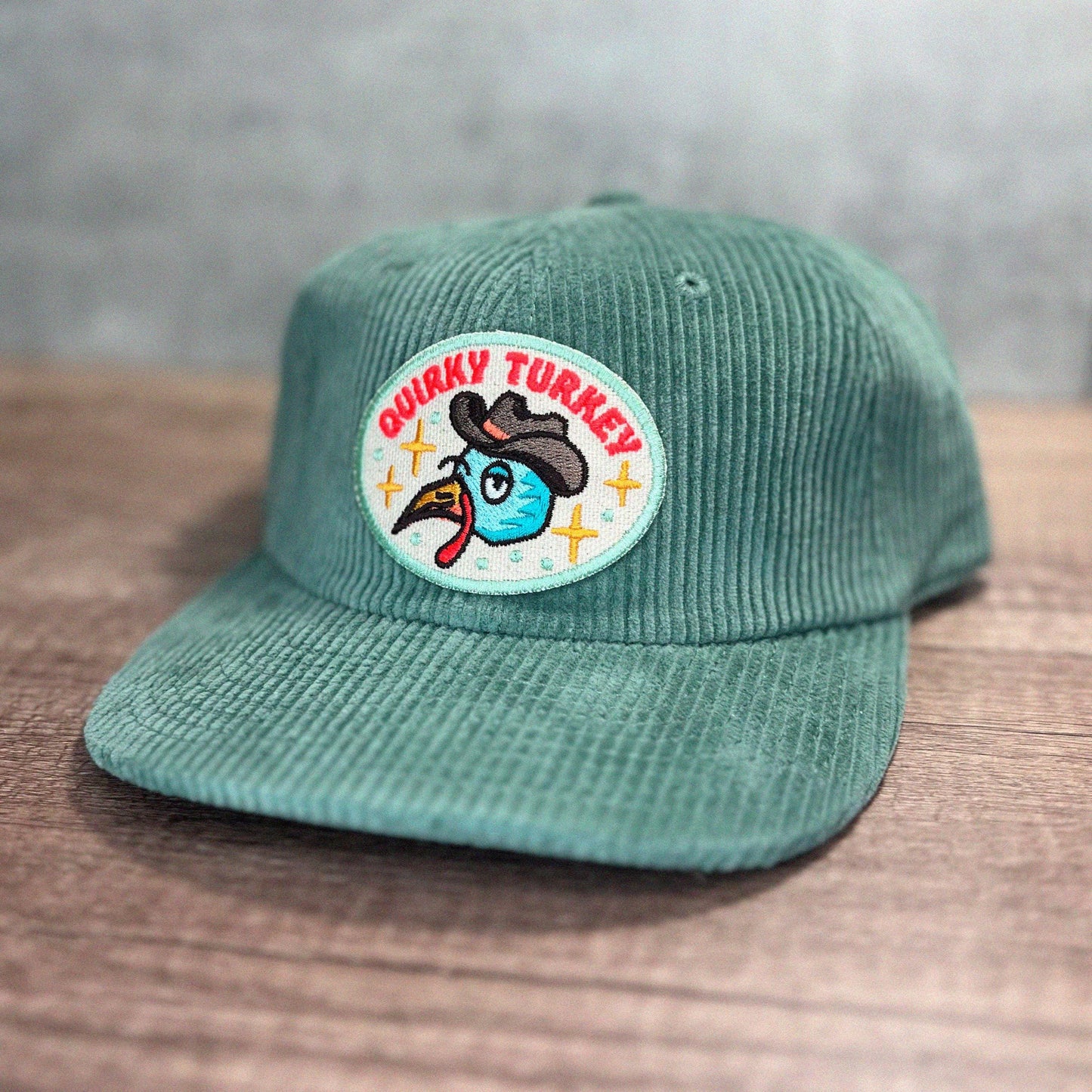 Quirky Turkey Corduroy Hat
