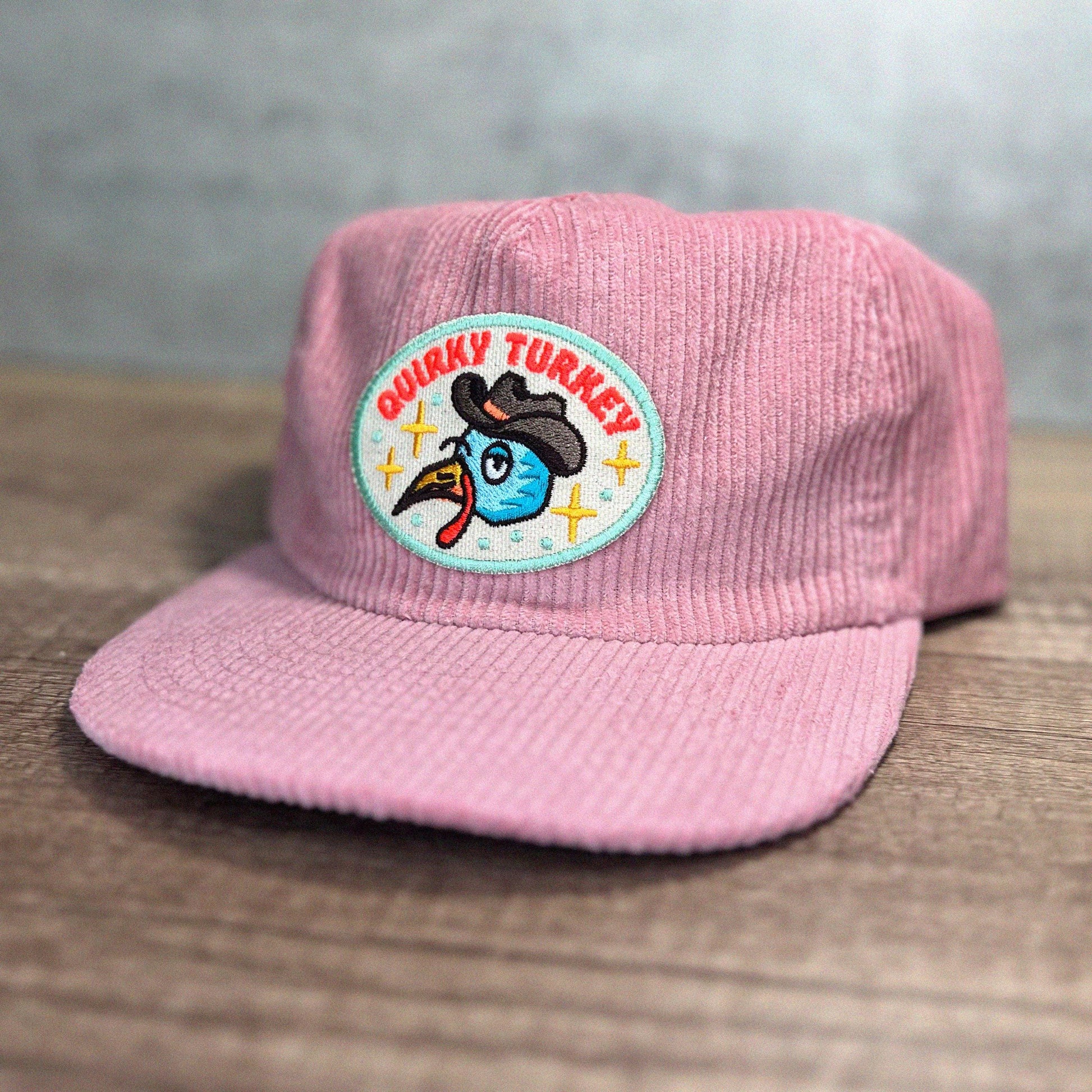 Quirky Turkey 5-Panel Corduroy Hat
