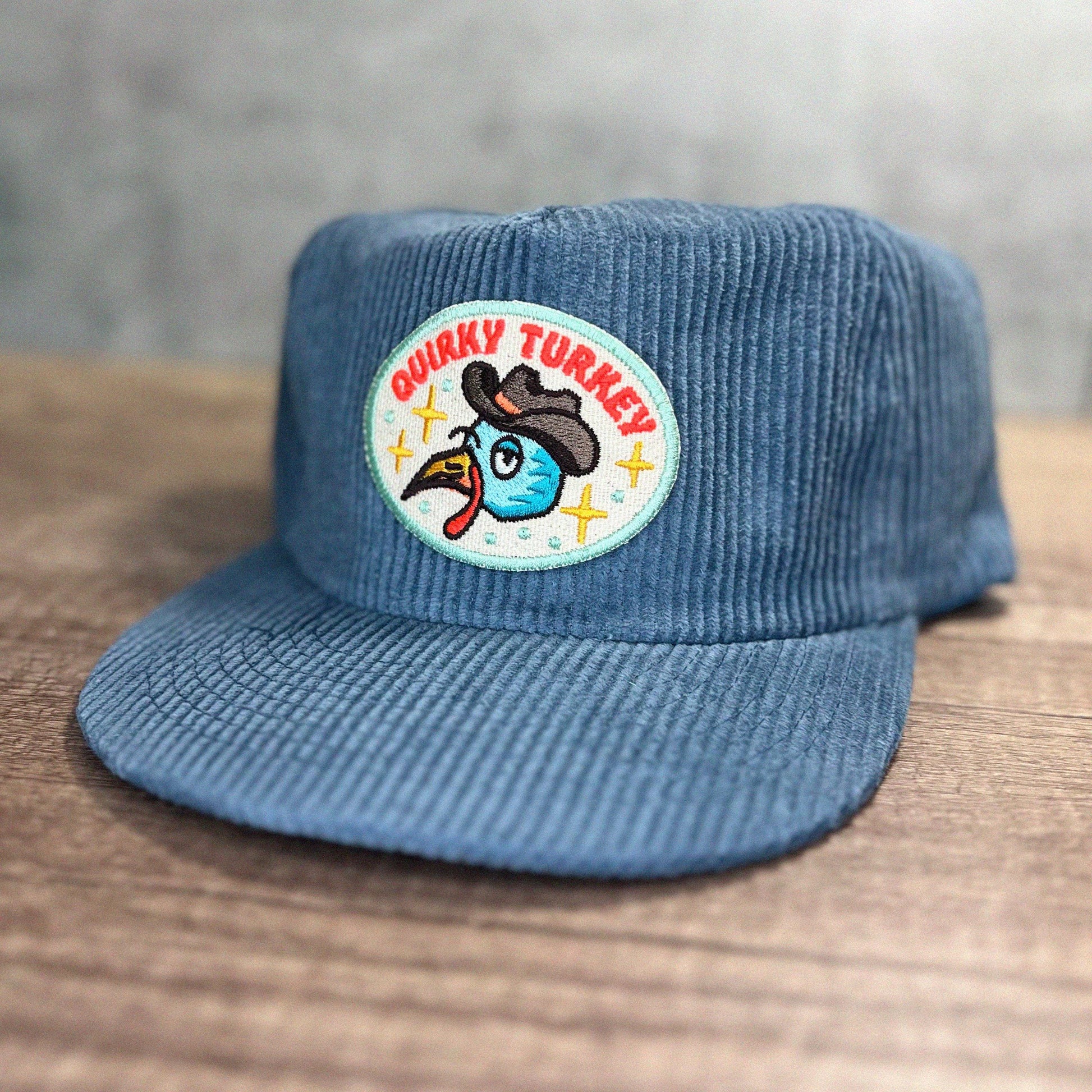 Quirky Turkey 5-Panel Corduroy Hat