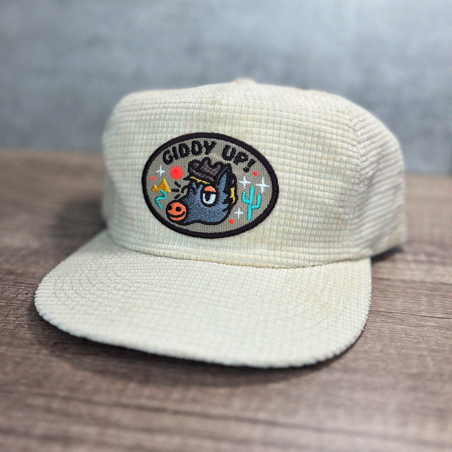 Giddy-Up Waffle Corduroy Hat