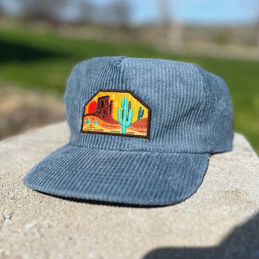 Wild West 5-Panel Corduroy Hat