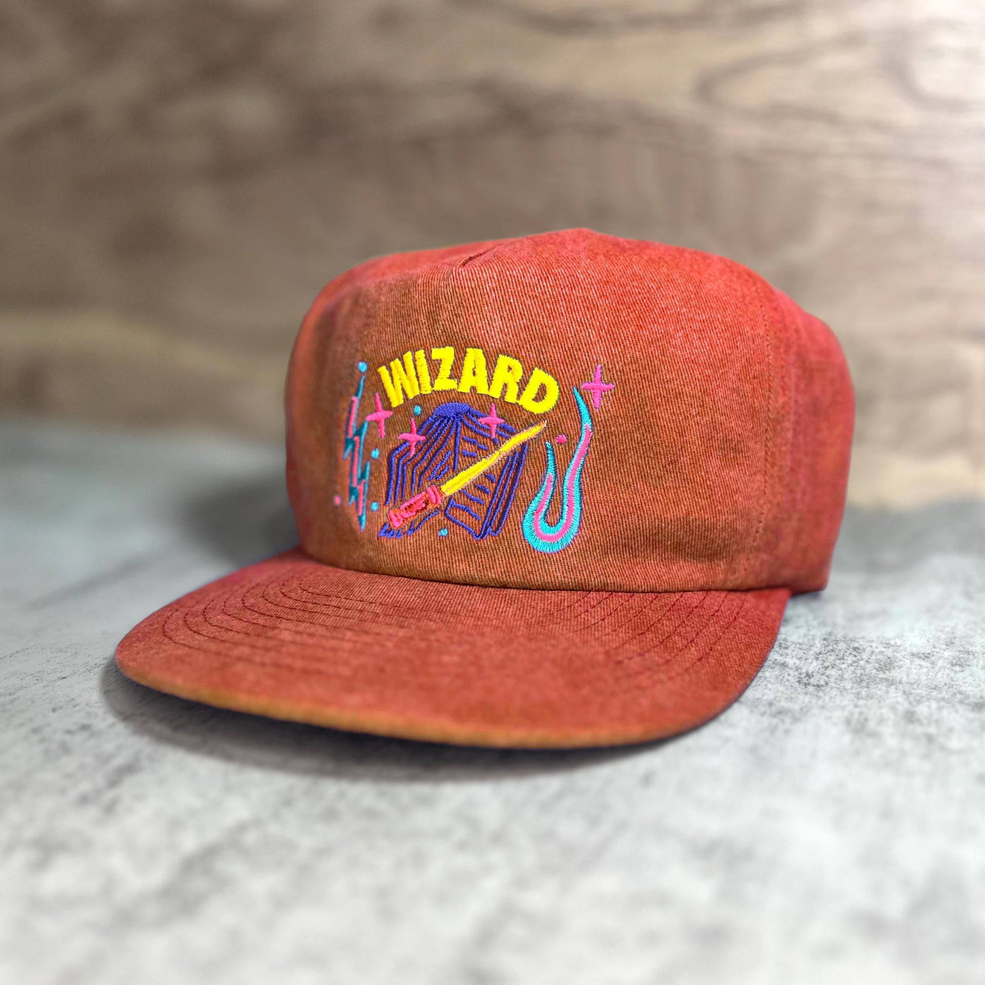 Wizard 5-Panel Brushed Cotton Hat