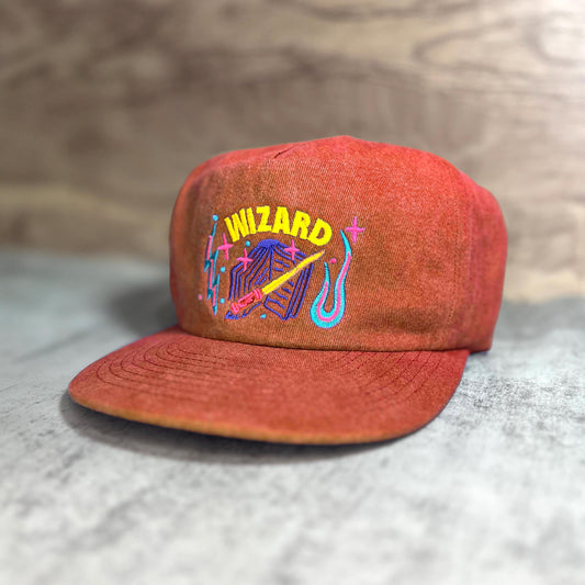 Wizard 5-Panel Brushed Cotton Hat