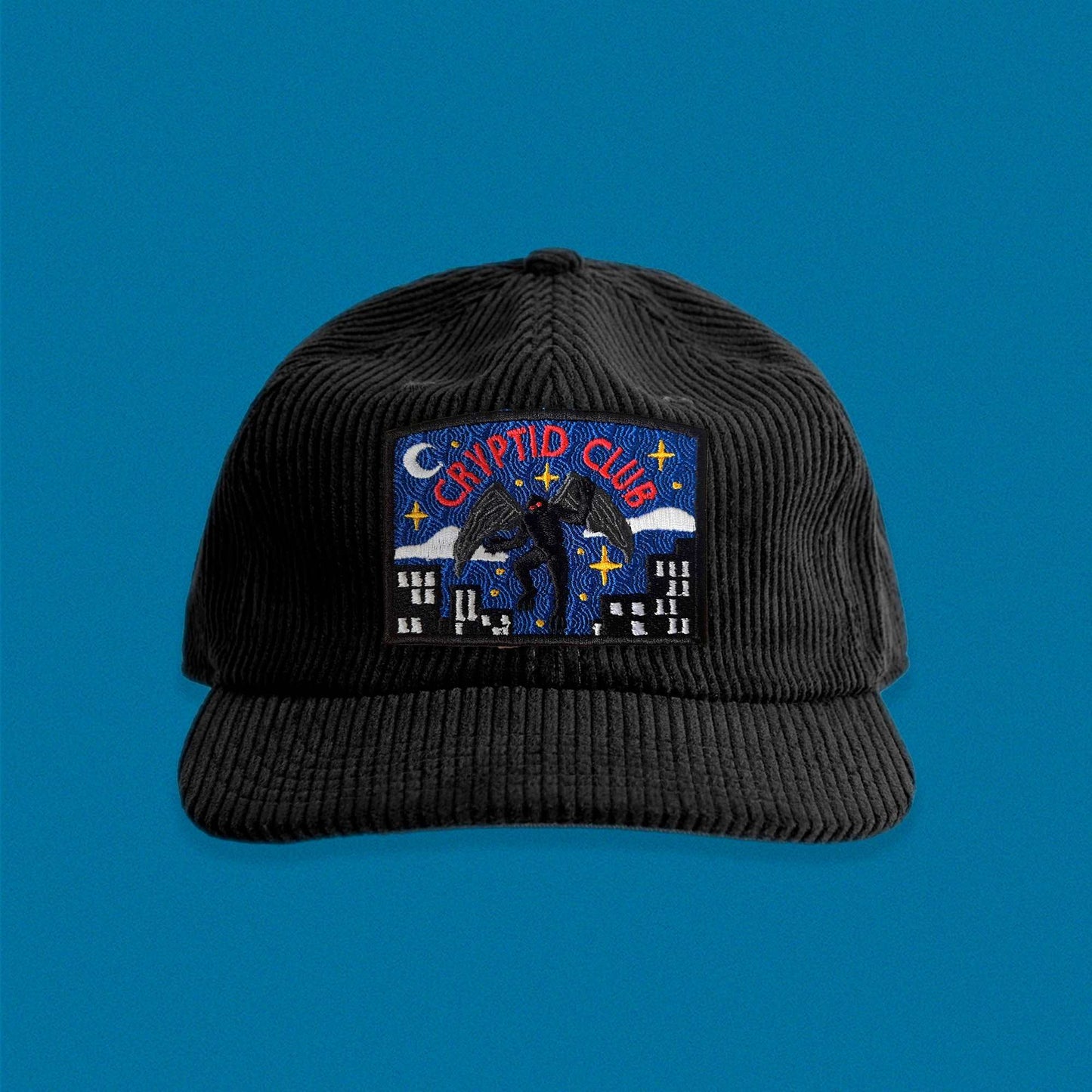Mothman Cryptid Club Corduroy Hat