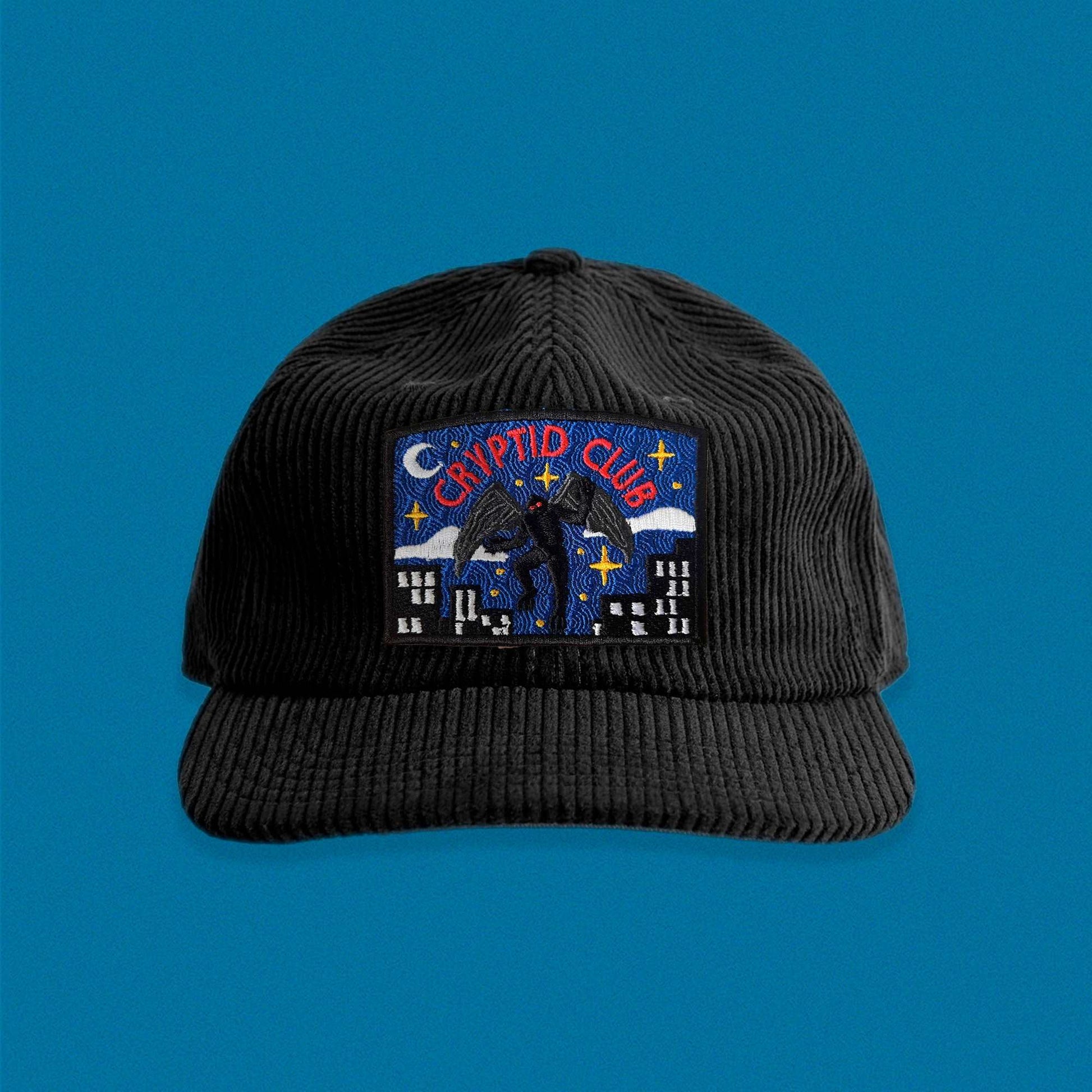 Mothman Cryptid Club Corduroy Hat