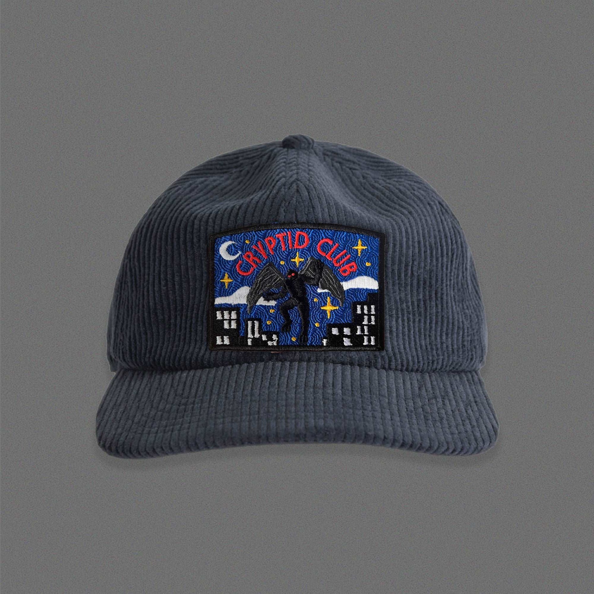 Mothman Cryptid Club Corduroy Hat