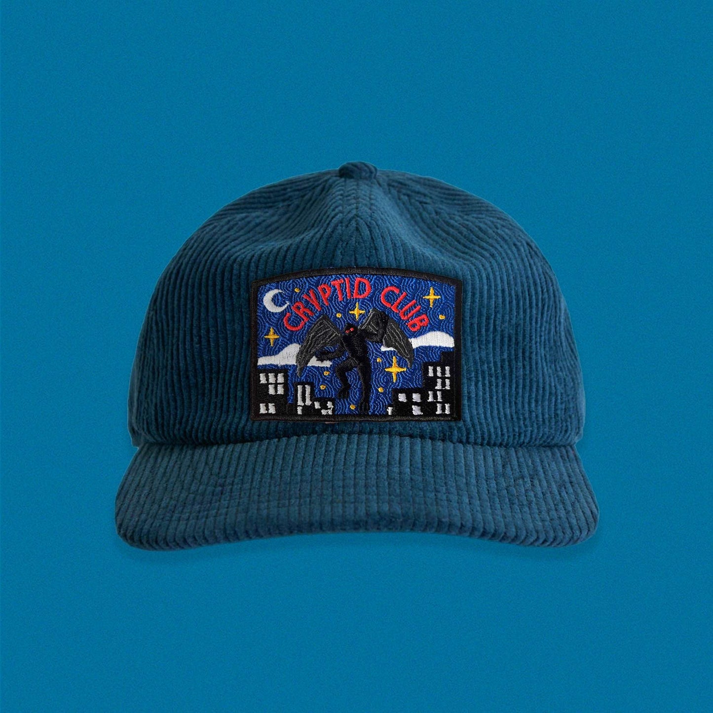 Mothman Cryptid Club Corduroy Hat